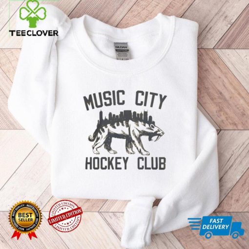 Music city hockey club hoodie, sweater, longsleeve, shirt v-neck, t-shirt