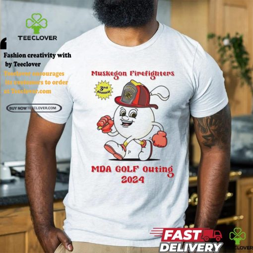 Muskegon Firefighters MDA Golf Outing 2024 Shirt
