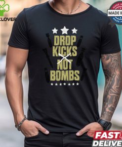 Mustafa Ali Drop Kicks Not Bombs Shirt