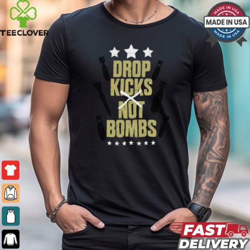 Mustafa Ali Drop Kicks Not Bombs Shirt