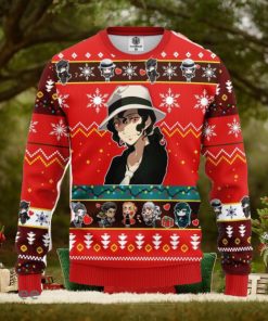 Muzan Kibutsuji Christmas Demon Slayer Anime Red 1 Amazing Gift Ugly Christmas 3D Sweater Christmas Gift For Men And Women