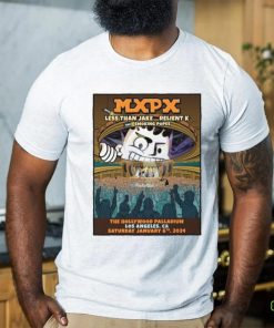 MxPx Los Angeles 24 less than jake relient k smoking popes shirt