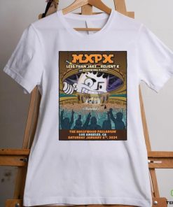 MxPx Los Angeles 24 less than jake relient k smoking popes shirt