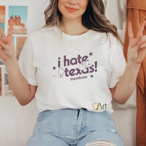 Mxmtoon I Hate Texas Runner Club Shirt Unisex T Shirt