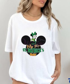 My 1st St Patricks Day Minnie Mouse Shirt