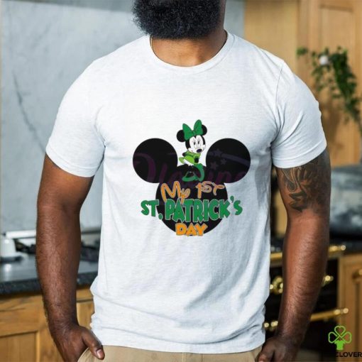 My 1st St Patricks Day Minnie Mouse Shirt