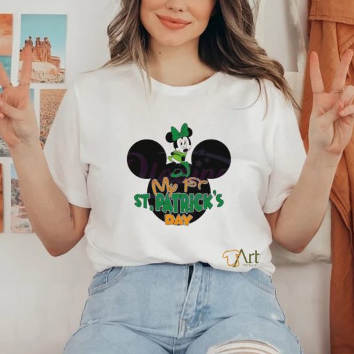 My 1st St Patricks Day Minnie Mouse Shirt