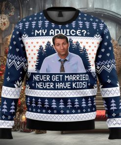 My Advice Married With Children Ugly Christmas Sweater