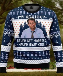 My Advice Married With Children Ugly Christmas Sweater
