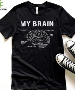 My Brain Funny Pickleball Shirt