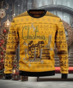 My Christmas Is All Booked Womens Ugly Sweater