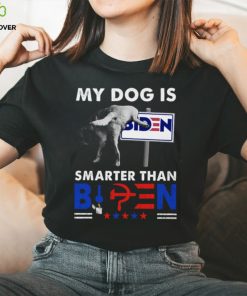 My Dog Is Smarter Than B Classic T Shirt