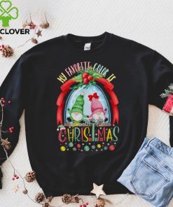 My Favorite Color Is Christmas Funny Christmas Xmas Gnomes Shirt