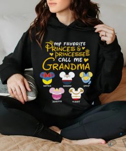 My Favorite Princes & Princesses Call Me Grandma Personalized Shirt