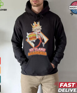 My Flame Academia Bakugo Burger King Shirt