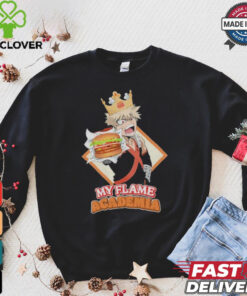 My Flame Academia Bakugo Burger King Shirt