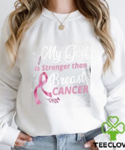 My God Is Stronger Than Breast Cancer For Breast Cancer Awareness Month, work events, or to show support. Classic T Shirt 2 My God Is Stronger Than Breast Cancer For Breast Cancer Awareness Month, work events, or to show support. Classic T Shirt