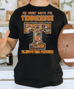 My Heart Beats For Tennessee Always And Forever T Shirt
