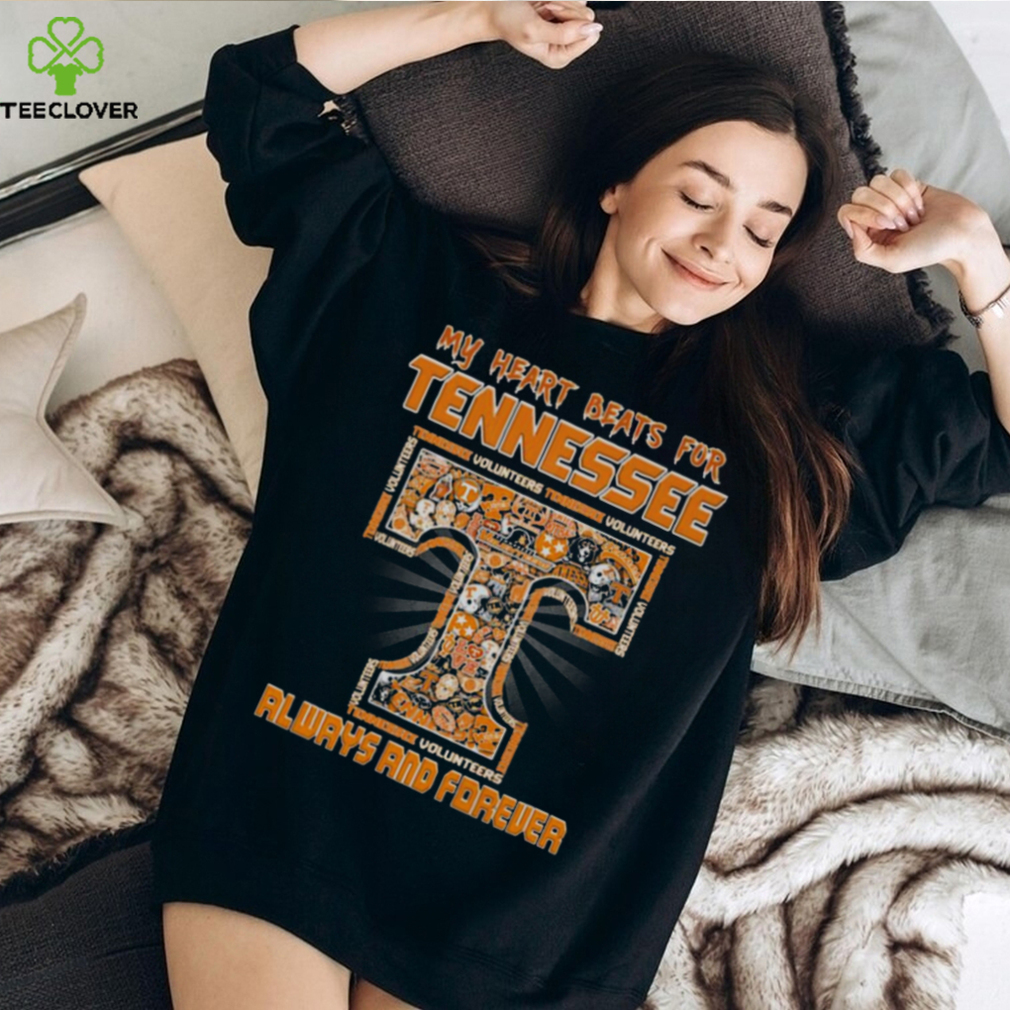 My Heart Beats For Tennessee Always And Forever T Shirt My Heart Beats For Tennessee Always And Forever T Shirt