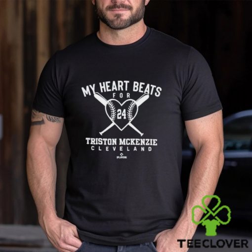My Heart Beats For Triston Mckenzie Cleveland Football shirt