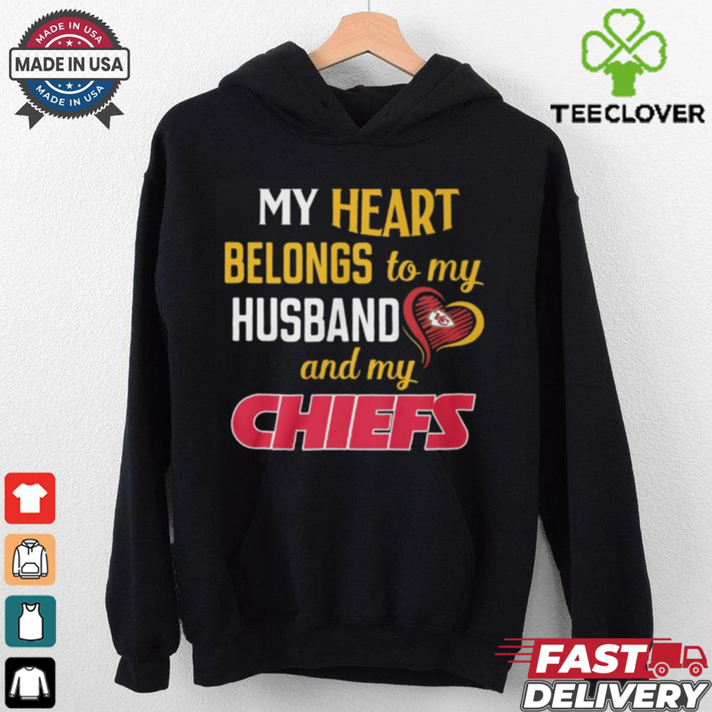 My Heart Belongs To My Husband And My Chieft Shirt My Heart Belongs To My Husband And My Chieft Shirt
