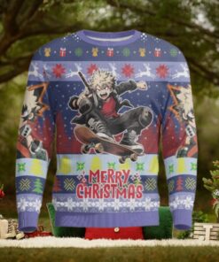 My Hero Academia Bakugou Explosive Bakugo Ugly Christmas Sweater