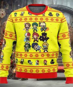 My Hero Academia Boku No Students Ugly Christmas Sweater
