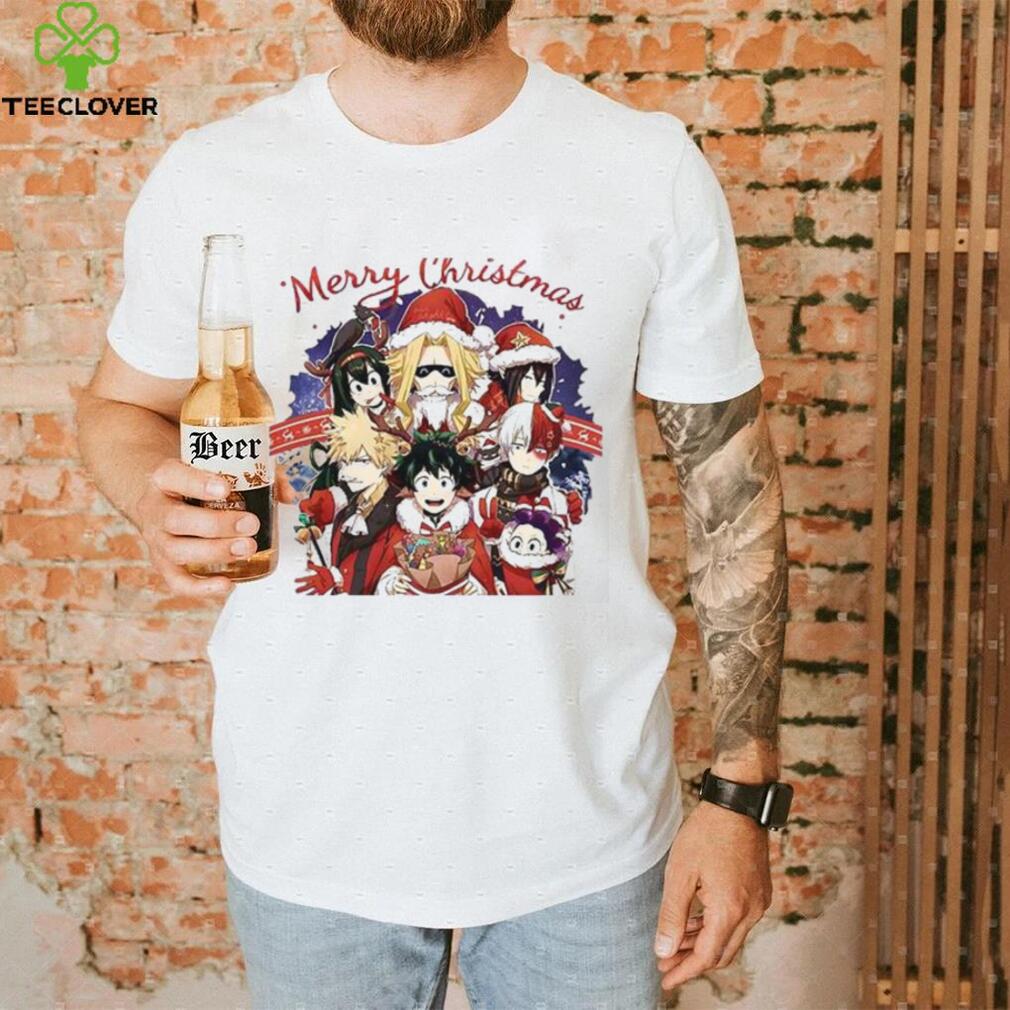 My Hero Academia Essential T shirt, Anime Christmas Shirt My Hero Academia Essential T shirt, Anime Christmas Shirt