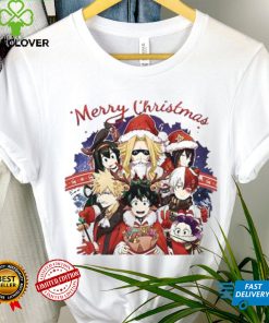 My Hero Academia Essential T shirt, Anime Christmas Shirt