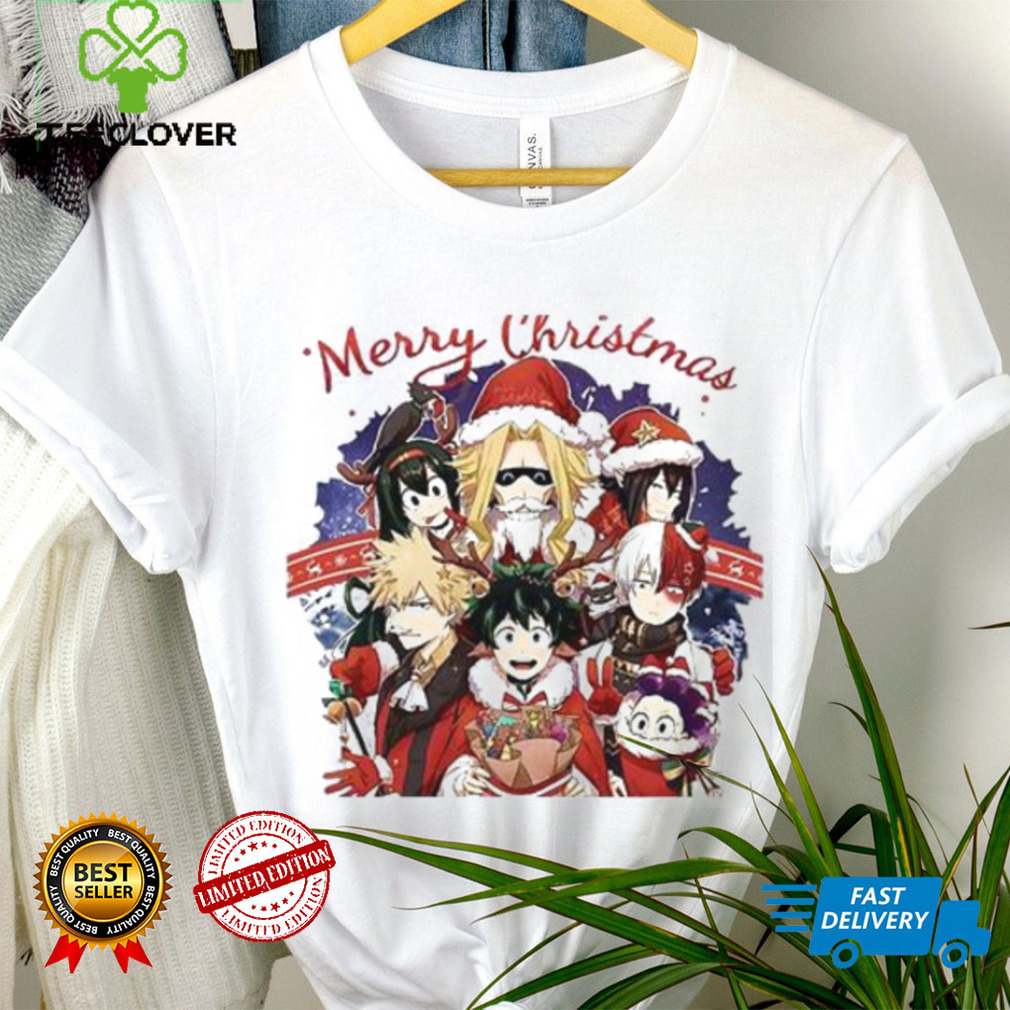 My Hero Academia Essential T shirt, Anime Christmas Shirt My Hero Academia Essential T shirt, Anime Christmas Shirt