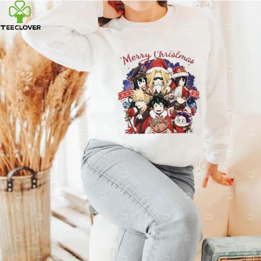 My Hero Academia Essential T shirt, Anime Christmas Shirt