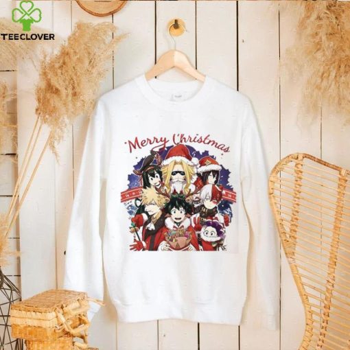My Hero Academia Essential T shirt, Anime Christmas Shirt