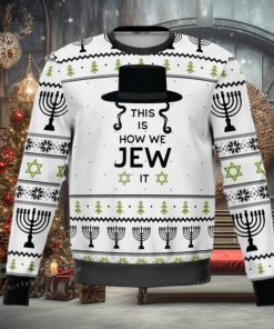 My Jew Funny Christmas Ugly Sweater Party