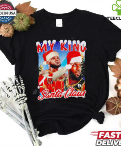 My King Santa Claus LeBron James shirt