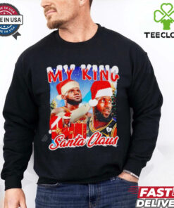 My King Santa Claus LeBron James shirt 2 My King Santa Claus LeBron James shirt