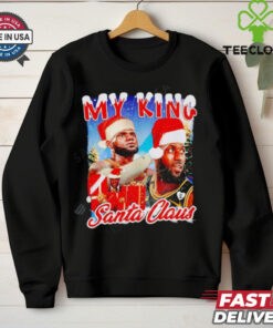 My King Santa Claus LeBron James shirt 3 My King Santa Claus LeBron James shirt