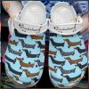 Colorful Dachshunds, Classic Dog Crocs Clogs for Shoe Enthusiasts