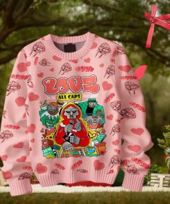 My Love Is In All Caps For You MF DOOM Valentine Sweater