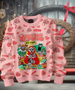 My Love Is In All Caps For You MF DOOM Valentine Sweater