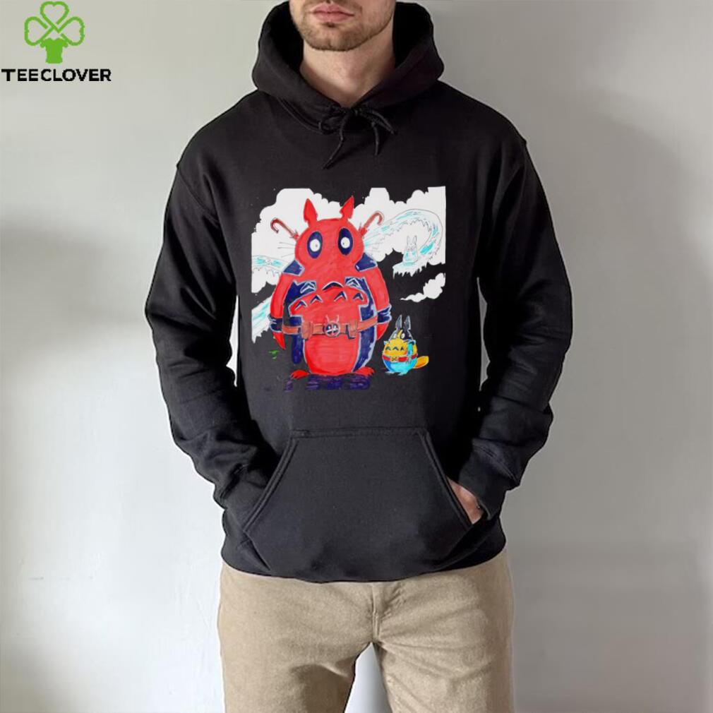 My Neighbor Totoro Deadpool and Wolverine shirt My Neighbor Totoro Deadpool and Wolverine shirt