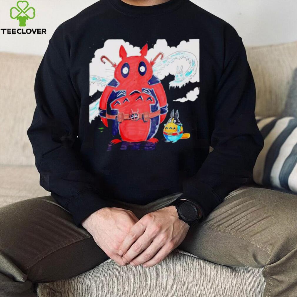My Neighbor Totoro Deadpool and Wolverine shirt My Neighbor Totoro Deadpool and Wolverine shirt
