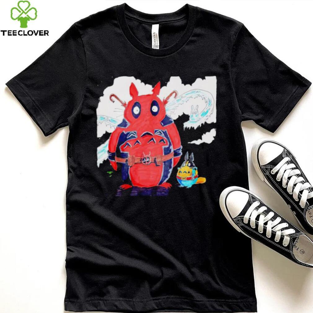 My Neighbor Totoro Deadpool and Wolverine shirt My Neighbor Totoro Deadpool and Wolverine shirt