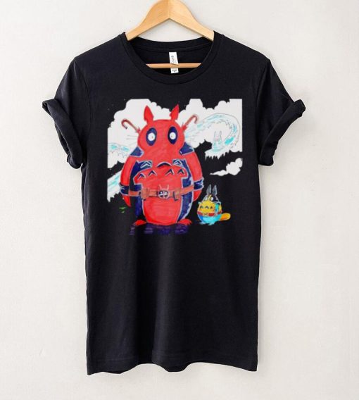 My Neighbor Totoro Deadpool and Wolverine shirt