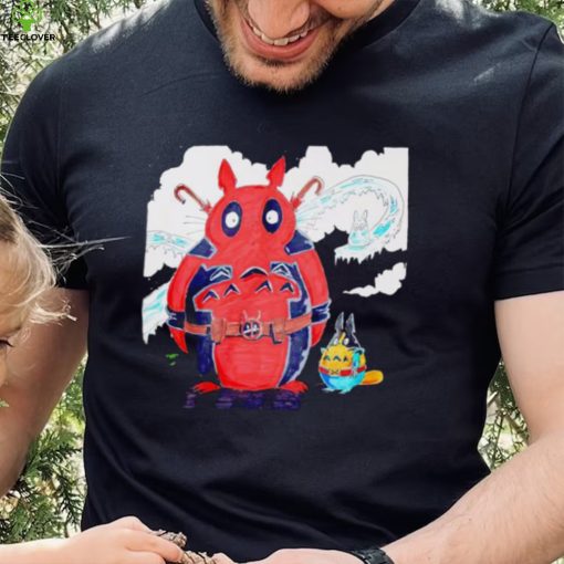 My Neighbor Totoro Deadpool and Wolverine shirt