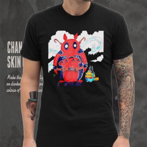 My Neighbor Totoro Deadpool and Wolverine shirt