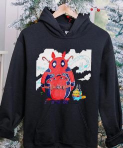 My Neighbor Totoro Deadpool and Wolverine shirt