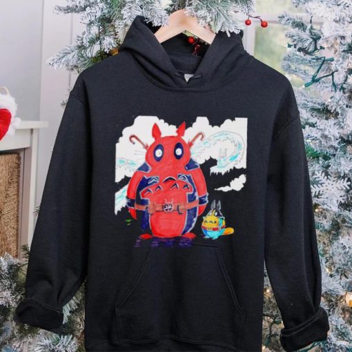 My Neighbor Totoro Deadpool and Wolverine shirt