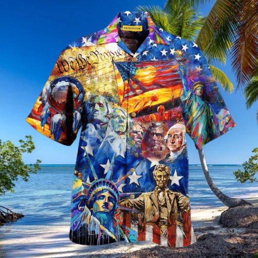 My Patriotic Heart Beats Independence Day Hawaiian Shirt