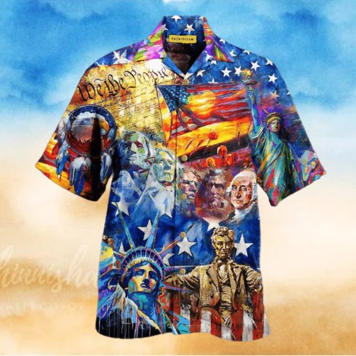 My Patriotic Heart Beats Independence Day Hawaiian Shirt