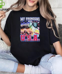 My Pronouns Are U.s.a. Nsfw My Pronouns Are U.s.a. T Shirt